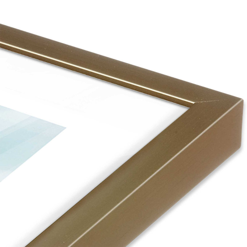 A Venetian Voyage Print, Brushed Gold Framed, 19.25" H x 25.25" W x 1.25" D