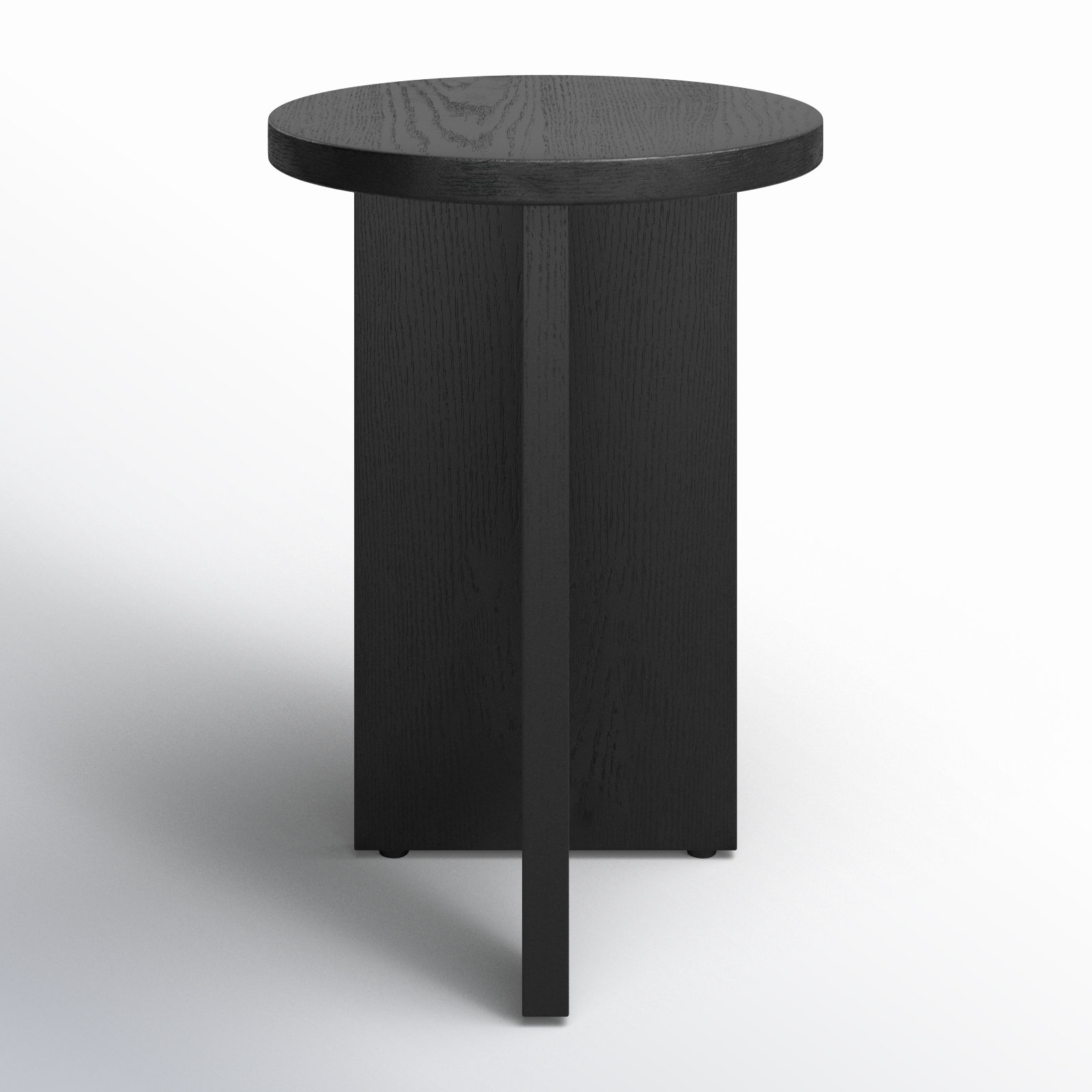 Lille 14" End Table, Black