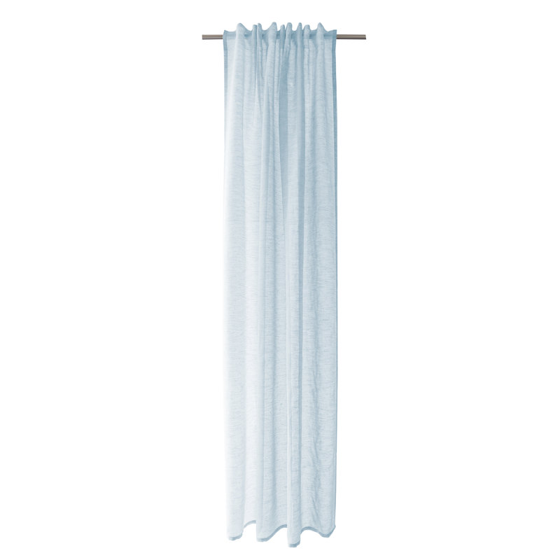 Doctor Phillips Sheer Curtain, Aqua