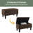 Lingel Round Accent Storage Ottoman-2080873299