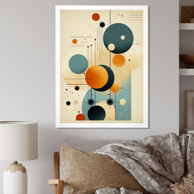 «The Mystery Of Love Flow Vintage Illustration I», art mural géométrique moderne, salon
