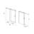 56 to 60 in. W x 76 in. H Sliding Frameless Soft-Close Shower Door with Premium 3/8 Inch (10mm) Thick Tampered Glass 22D01-60BN-112318647