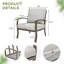 Chaises longues d'extérieur 2 pièces Nettleton