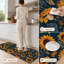 Tapis de cuisine tournesol antidérapant lavable