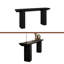 Console de conception triangulaire, table de canapé