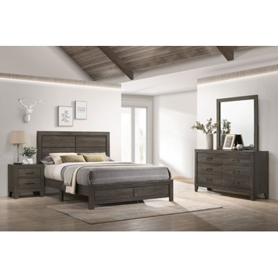 Ensemble de chambre avec lit plateforme Estol 5-2