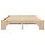 Floor Bed Frame Solid Pine Wood-2028499447-2028499432