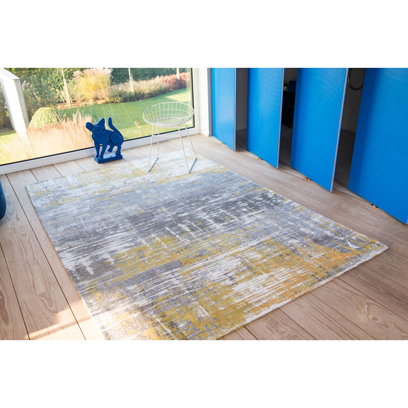 Ely Abstract Recycled P.E.T Area Rug, Runner 80 x 250cm