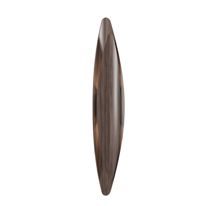 Leaf 2 - Light Flush Mounted Sconce, American Walnut