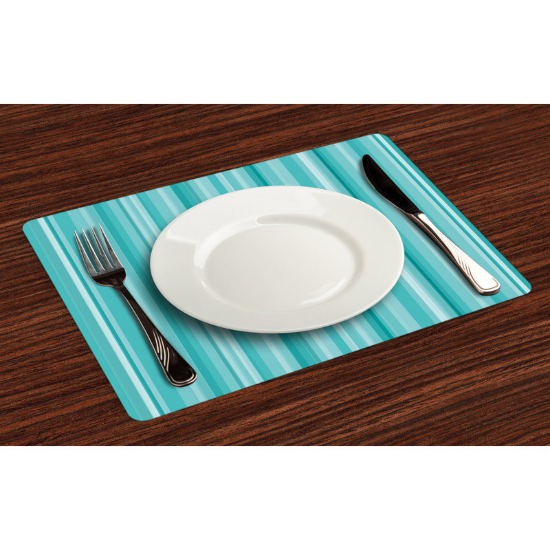 Barber Ocean Inspired Lines Placemat