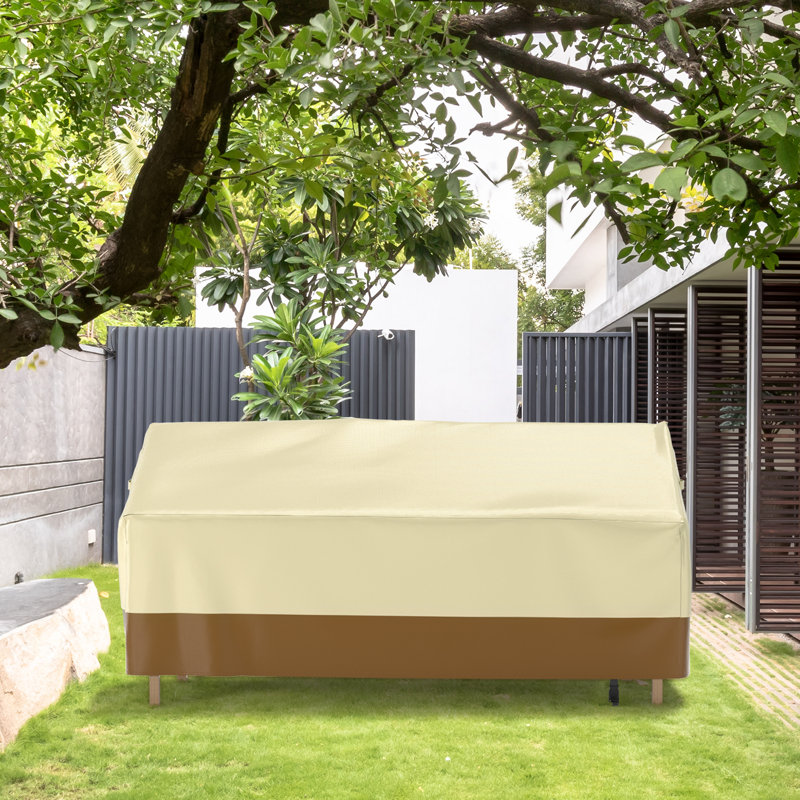 Housse de causeuse d'extérieur robuste et imperméable, H 29,50 po x l 57 po x P 23,60 po