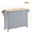 Groningen Solid Wood Top Kitchen Island-392041870