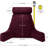 Microsuede Reversible Throw Pillow-38206400