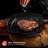 Megamaster 10.25-Inch Cast Iron Griddle Pan, Square Nonstick Grill Pan for Stove Tops, Steak Searing & Vegetable Grilling, BBQ Accessory for Indoor/Outdoor Cooking - 630-0010P