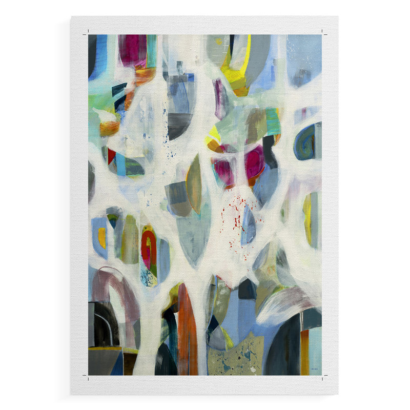 Interaction - Impression sur toile seulement - NON-CADRE, H 36 po x l 24 po