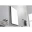 Miroir de salle de bain 32 po x 24 po à fixation au brouillard - Fixation murale