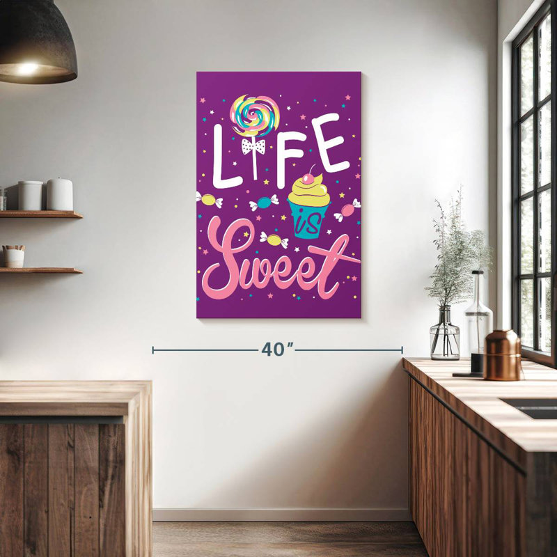 Tergel Life Is Sweet, H 39 po x l 26 po