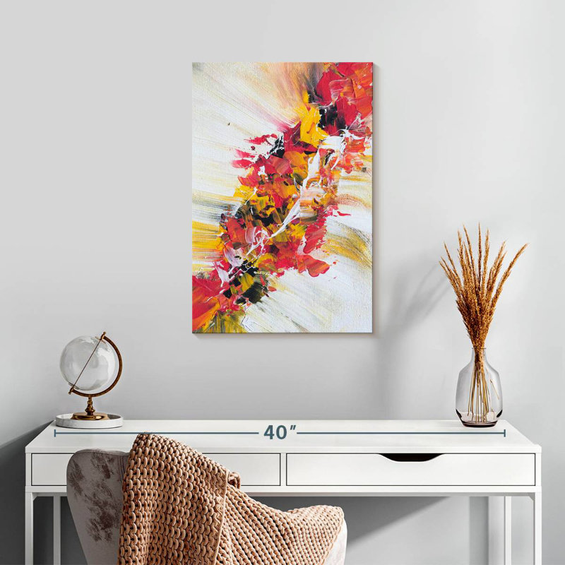 Avery Cryptic Abstract, 24" H x 16" W