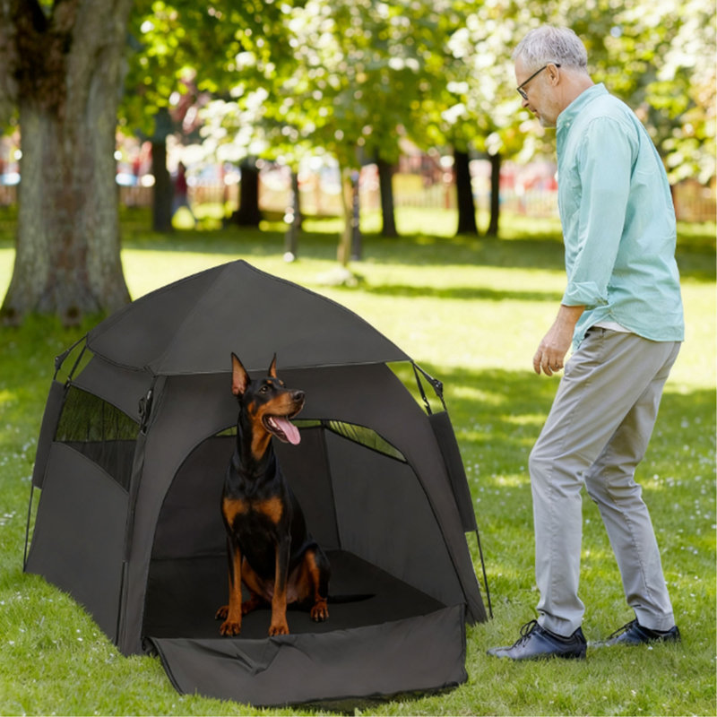 Tente pour chien avec sac de transport, pour la plage, la cour, la maison