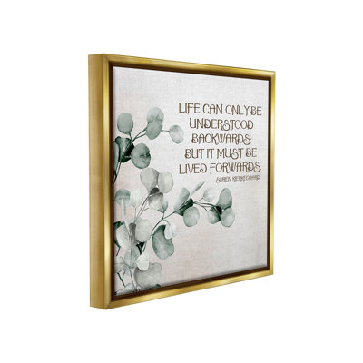 "Soren Kierkegaard Quote" par Kim Allen sur toile