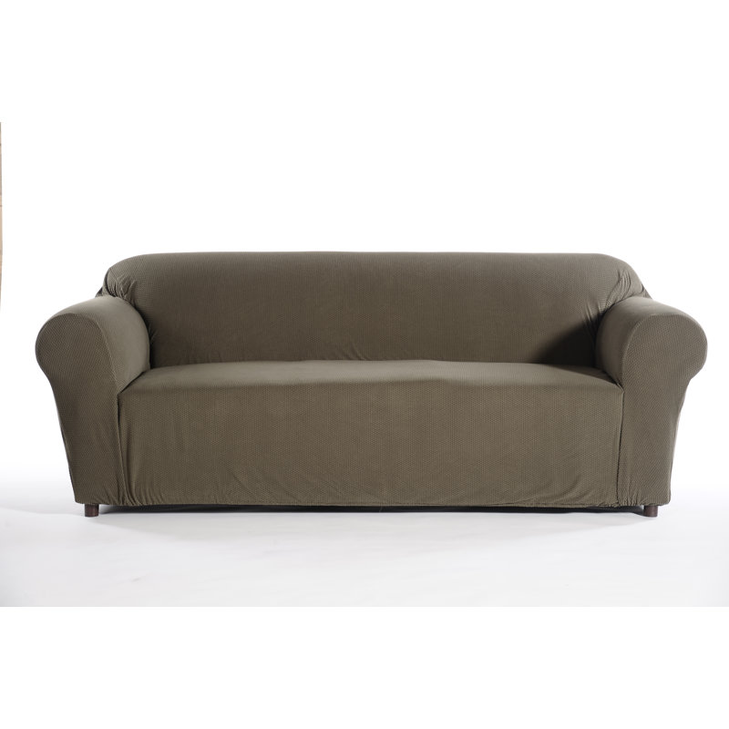 Housse pour canapé à coussins carrés/rectangulaires, Olive