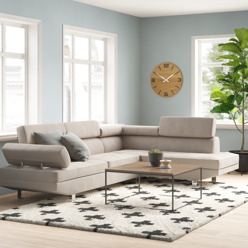 Wirrina 5 Seater Corner Sofa , Beige