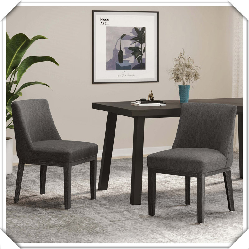 Ensemble de chaises de salle à manger 2 pièces Robuste, confortable, élégant, pratique, durable, élégant