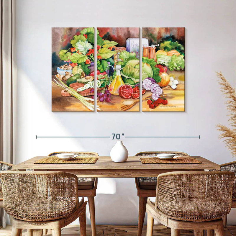 Salade de jardin Yarlin, H 36 po x l 57 po