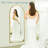 Arched Black Floor Mirror With Stand, 38x77 Inch Freestanding Full Body Mirror For Bedroom-36989829-36989824