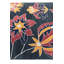Tapis bleu marine Oharare