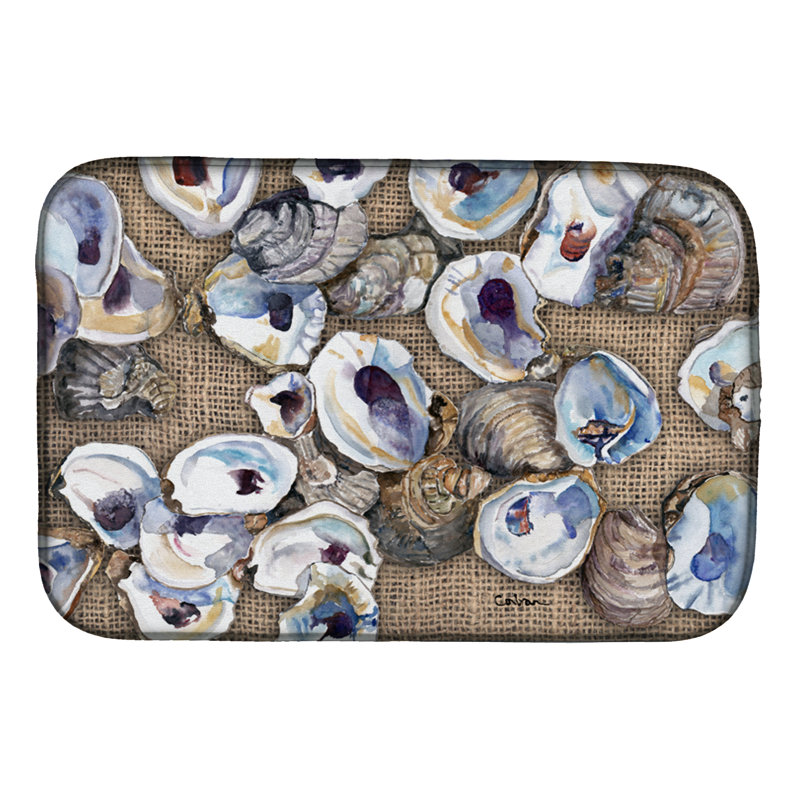 Drying Mat, White/Brown