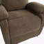 Fauteuil inclinable en tissu chenille avec massage et chauffage à 8 points, télécommande et poches de rangement latérales-550386552
