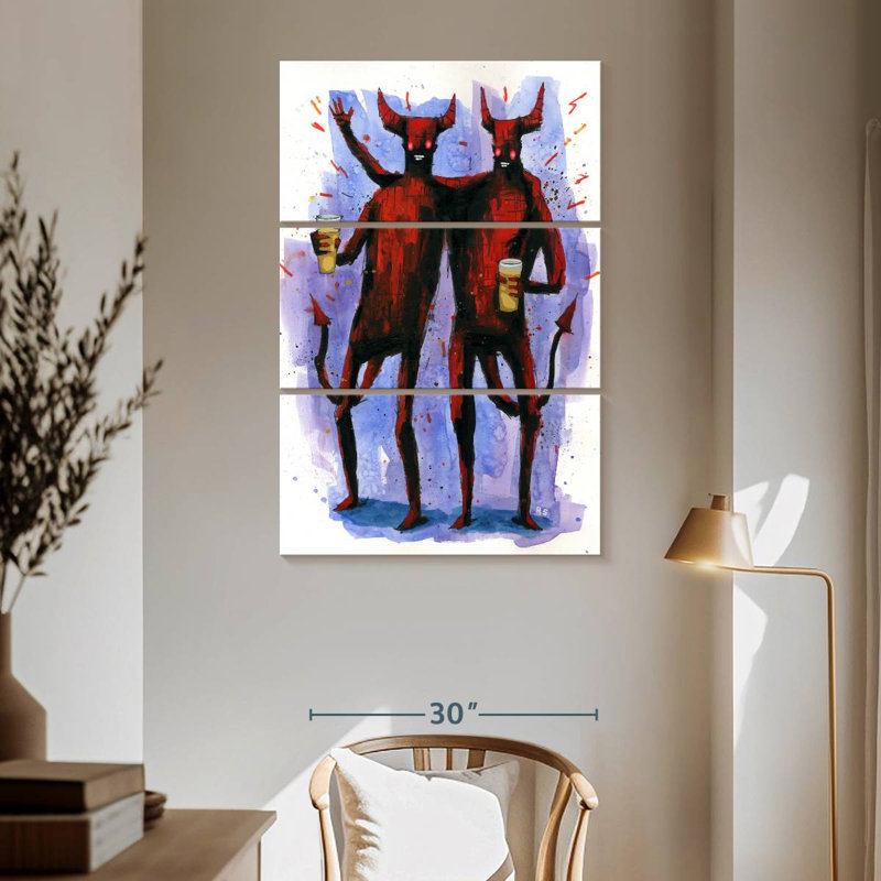 Helluva Good Time, 65" H x 42" W