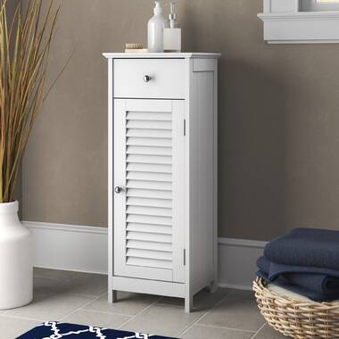 Red Barrel Studio® Stanly Bathroom Floor Cabinet Wooden Storage