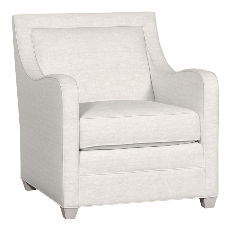 Haden 31.5" Chair, Dove Gray, Nadia Parchment