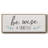 Be Wise & Sanitize- Framed Canvas