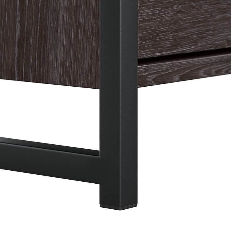 Commode double l 6 po Spero, Gris anthracite