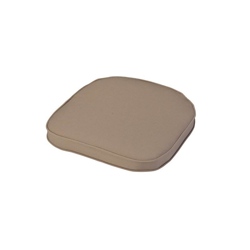Outdoor Bar Stool Cushion, Stone