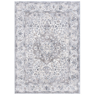 Tapis gris / ivoire Hka