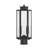 Mingee 2-Light Outdoor Post Lantern in Black
