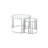 Eclipse Clear Glass Coffee Table Set