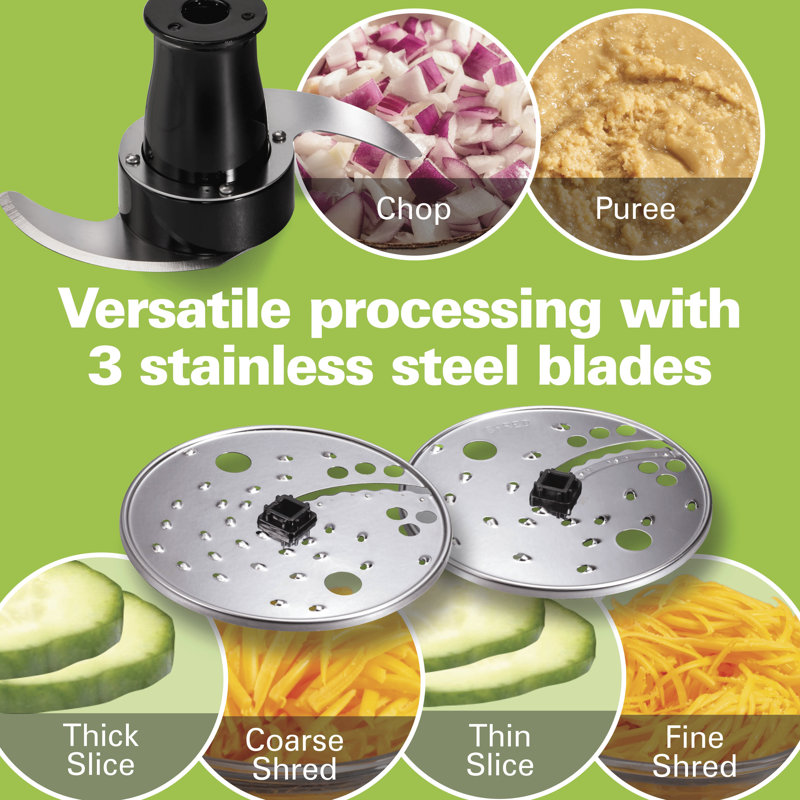 Hamilton Beach Stack & Snap Food Processor