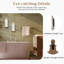 2 Piece Wood Wall Candelabra Set-1534004589