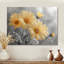 Monochromes jaunes, gris, rustiques, beauté de marguerites - décorations murales marguerites-645476614-674345522