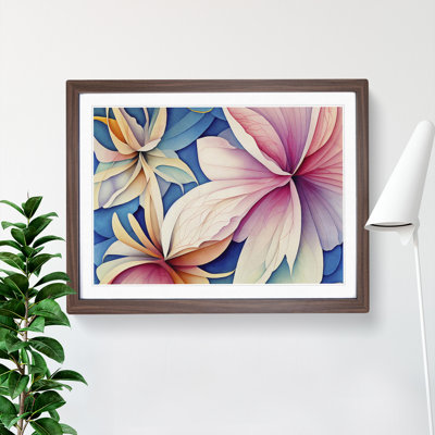 Resplendent Flowers - Single Picture Frame Painting