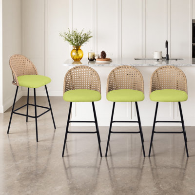 Yes Chenille Bar Stool