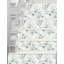 Papier peint à peler et coller - motif floral feuille d'eucalyptus vert bohème, 17,7 po x 32,8 pi, auto-adhésif, amovible, lavable, finition mate texturée, installation facile pour la décoration intérieure