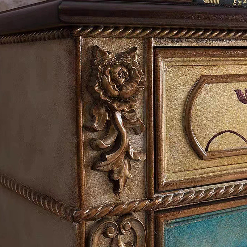 Armoire à chaussures American Vintage, Brun