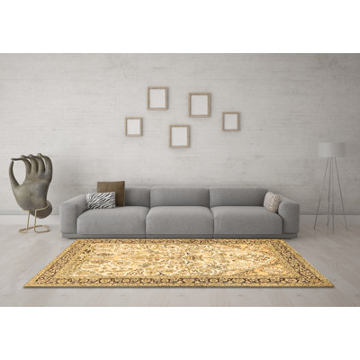 Tapis brun traditionnel Traditional 985