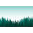 Premium Wallpaper Wall Mural - Forest Silhouette-89996270
